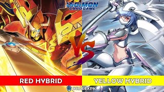 Digimon TCG | Red Hybrid E-18 | vs Yellow Hybrid (BT16)