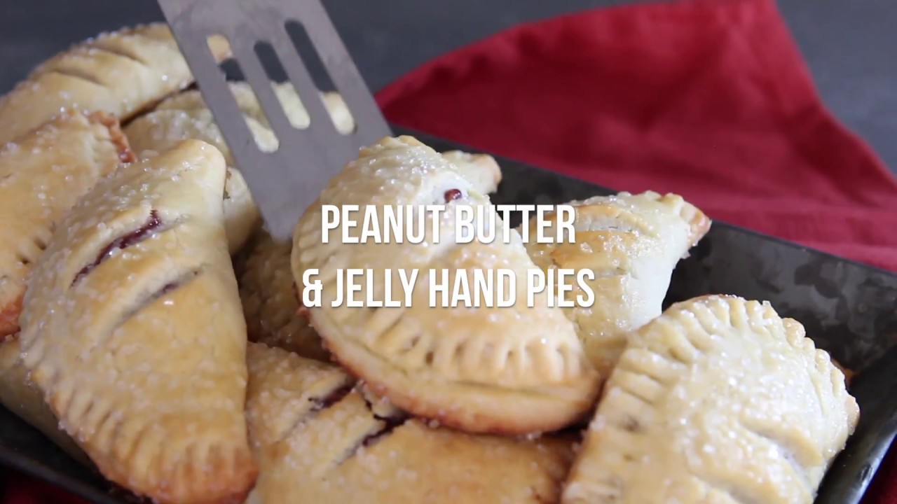 Peanut Butter and Jelly Hand Pies YouTube