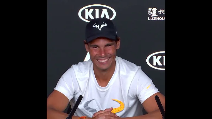 Reporter falls asleep in Nadal press conference 😂