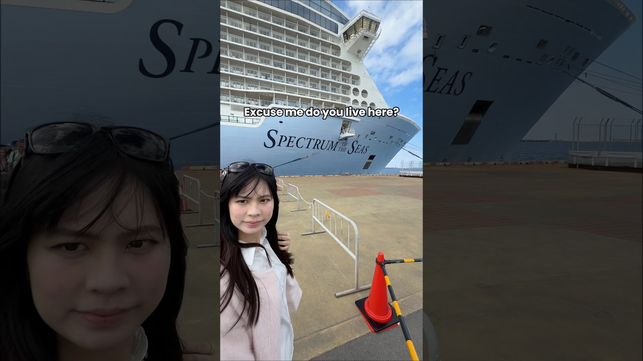 #royalcaribbean cruise tour 🛳️ Spetrum of the seas from #hongkong to #okinawa #cruise #japan