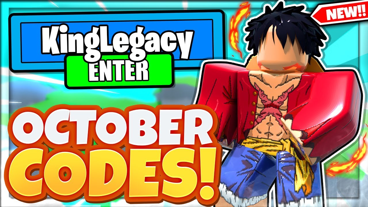 (OCTOBER 2021) KING LEGACY CODES *FREE GEMS* ALL NEW SECRET OP ROBLOX KING LEGACY CODES!