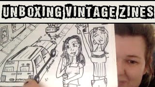 Unboxing Vintage Zines! | Suburban angst, anarchy, and more