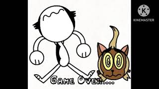 Bunnicula's Great Adventure! (MD Bootleg) Game Over screenshot 4