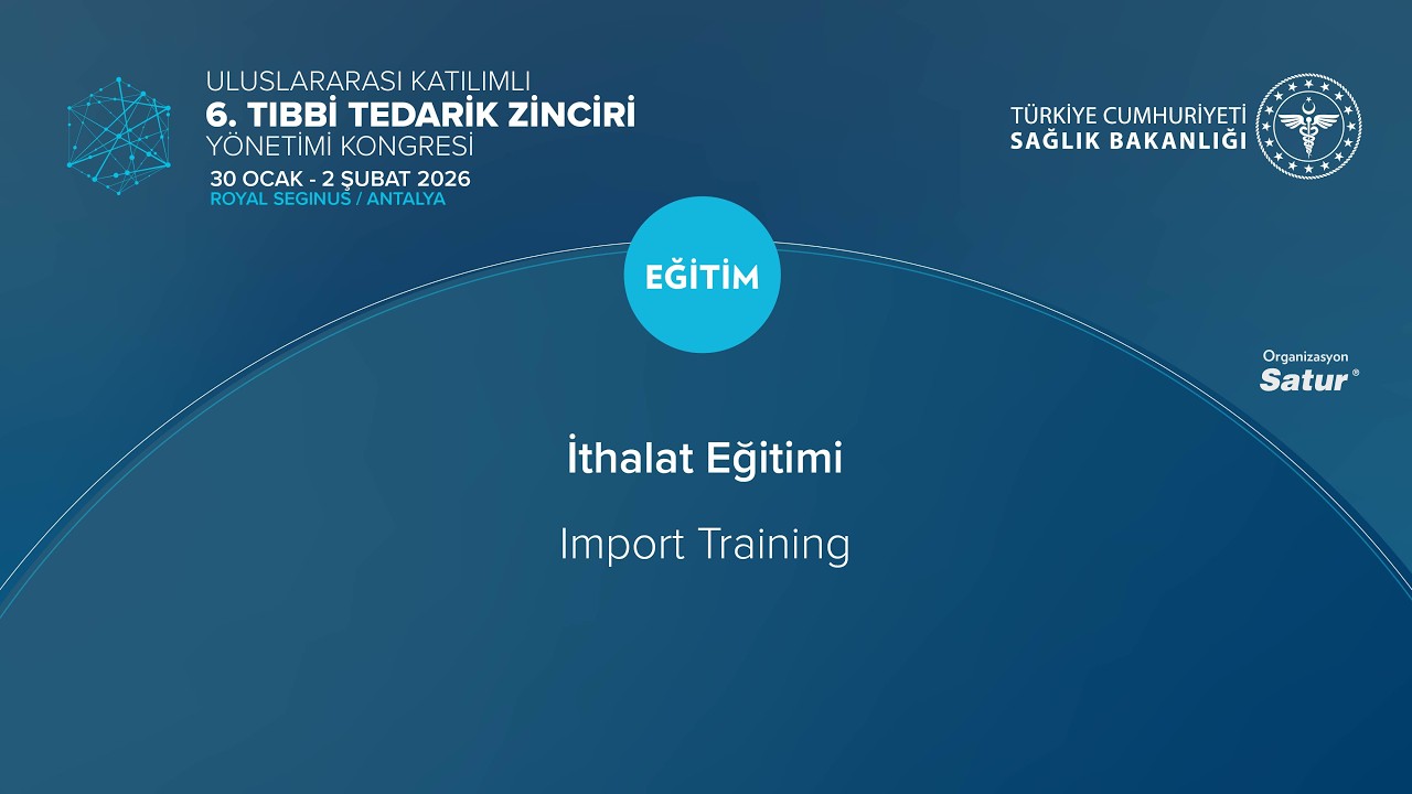 İthalat Eğitimi