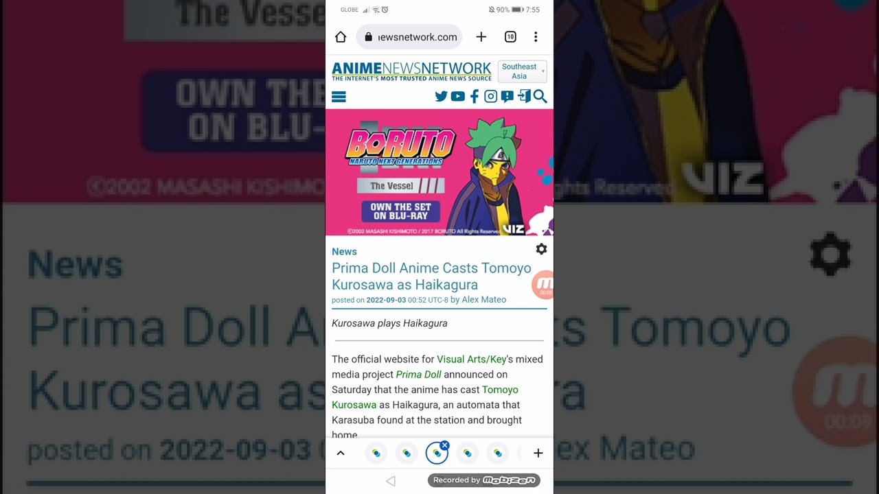 Prima Doll Anime Casts Tomoyo Kurosawa as Haikagura