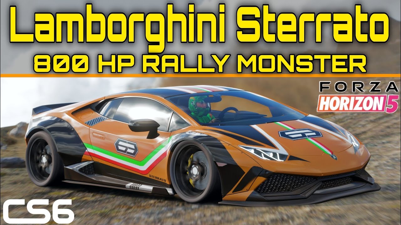Lamborghini Sterrato 800 HP Rally Monster (Huracan) - Forza Horizon 5 ...