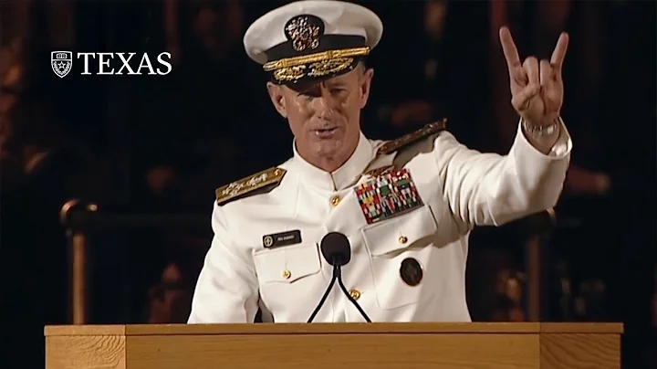 Admiral McRaven addresses the University of Texas at Austin Class of 2014