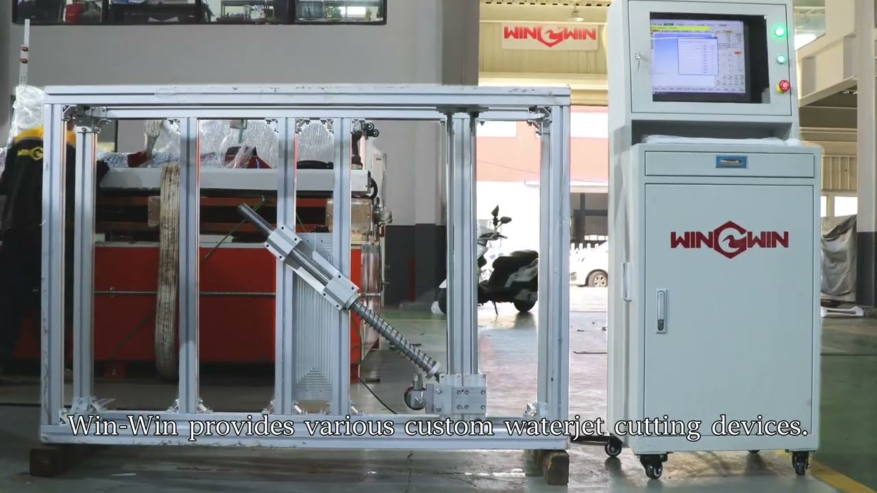 Custom waterjet cutting device