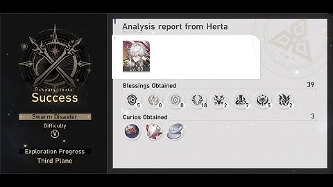 JingYuan E0 solo Swarm Disaster Difficulty 5. really hard, do not try this at home!