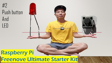Push Button and LED project -Part 1 Raspberry Pi Series #2