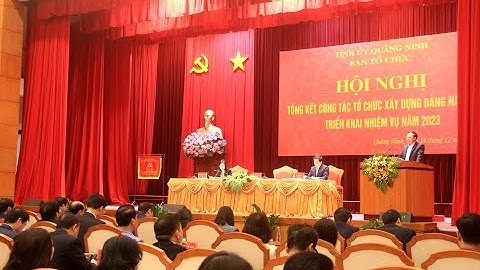 Triển khai công tác tổ chức xây dựng Đảng năm 2023