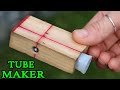 How to make a silicone tube device maker   !