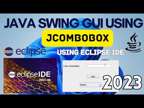 JComboBox in Java Swing | Java Swing GUI Tutorial | Java GUI using Eclipse IDE [2023]