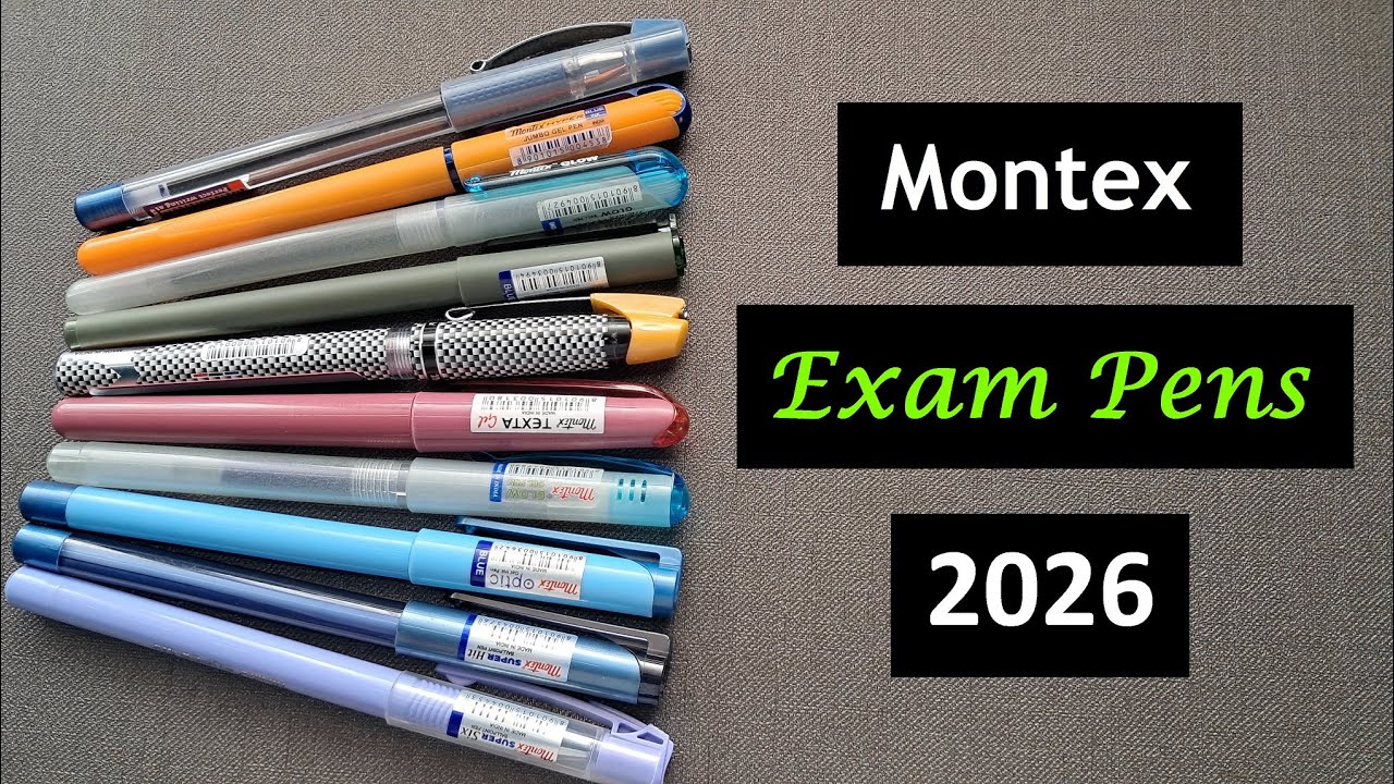 Montex Test Inj Montex Exam Pens 2026 - Best Ball and Gel Pens for Exams under 10 ...