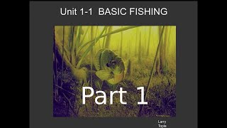 Unit 1-1-1 Fish Anatomy