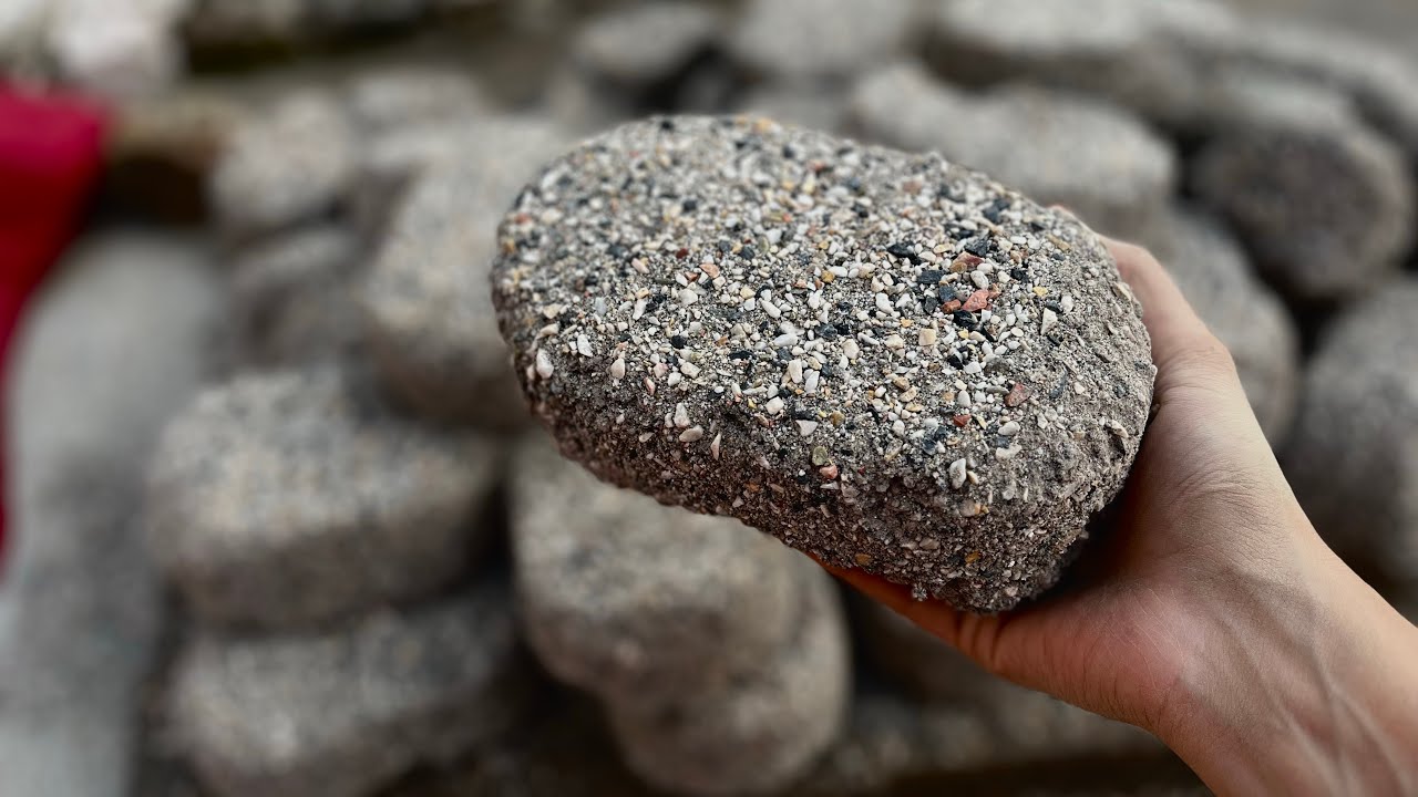 New||  Floor Crumbling of Sandment Stonecrush Shapes super dry and crunchy crispy asmr 
