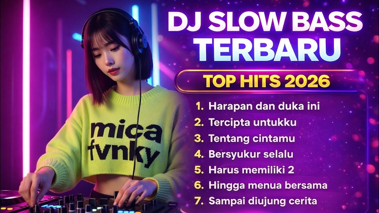 DJ SLOW BASS TERBARU 2026 – TOP HITS PILIHAN 🎶  || harapan dan duka || tercipta untukku 