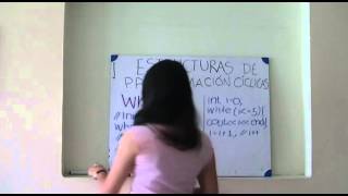 Estructuras de programación cíclicas: While. Parte 1