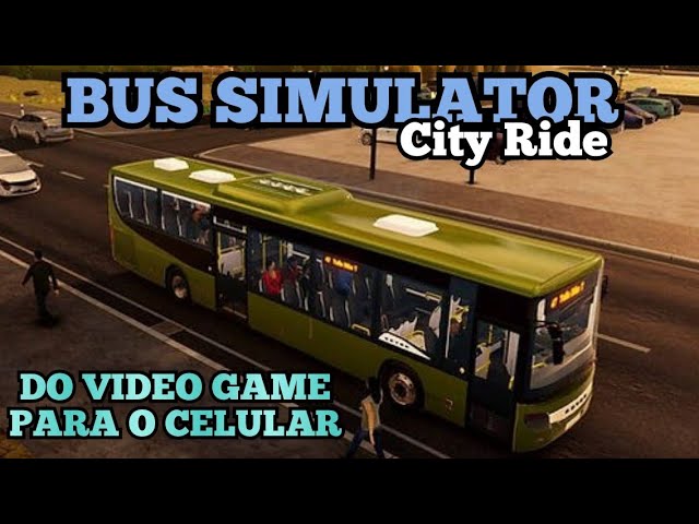 Simulador de ônibus jogos de ônibus versão móvel andróide iOS apk