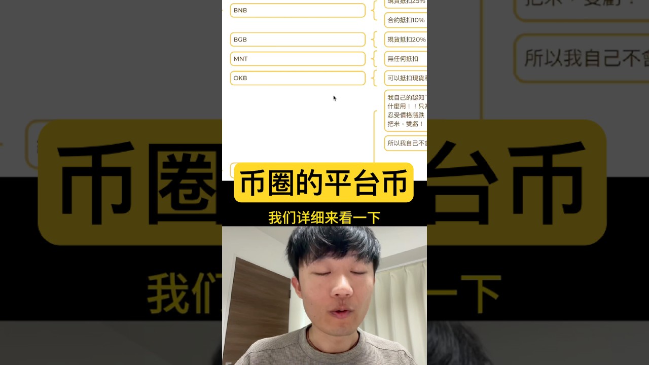 四大交易所以及平台币作用#crypto #加密货币#btc - YouTube