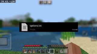 How to fix lag in Minecraft PE using option.txt