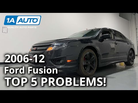 Top 5 Problems Ford Fusion Sedan 1st Generation 2006-12