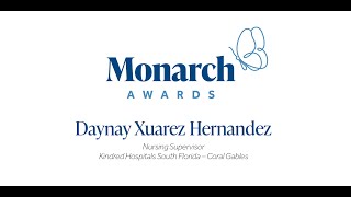 Daynay Xuarez Hernandez, Nursing Supervisor, 2025 Monarch Award Winner