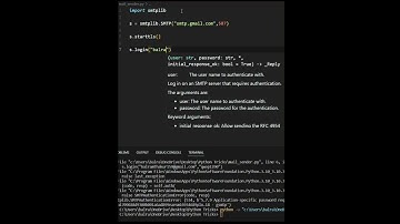 How to send email using Python? #mail #programming #python #shorts #technology #shorts