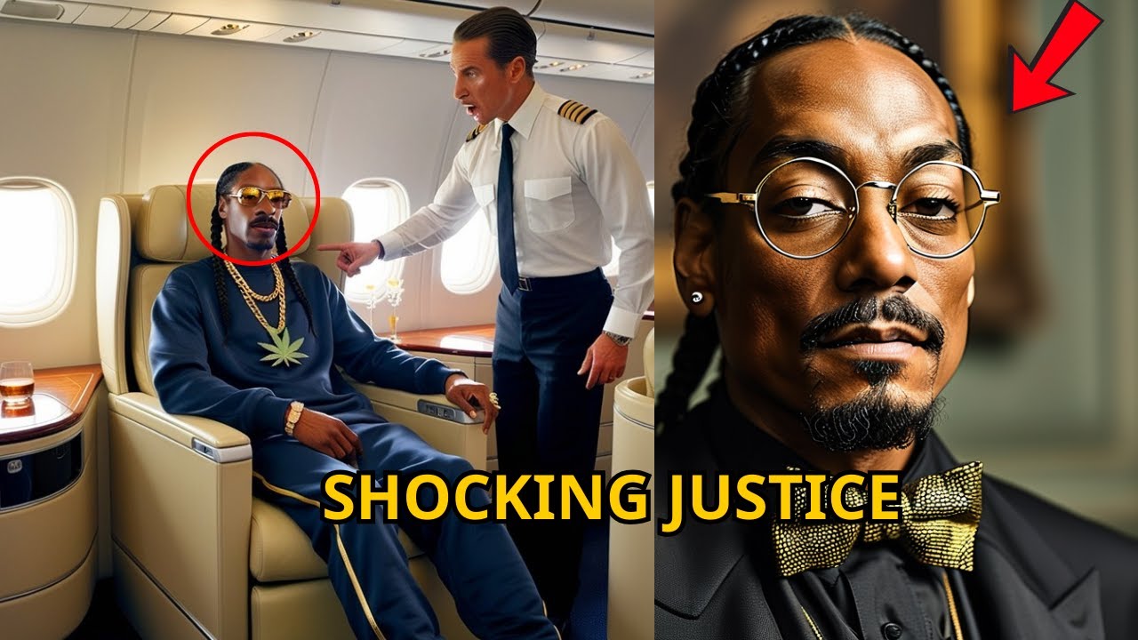 Racist Pilot Confronts Snoop Dogg in First Class You Won’t Believe