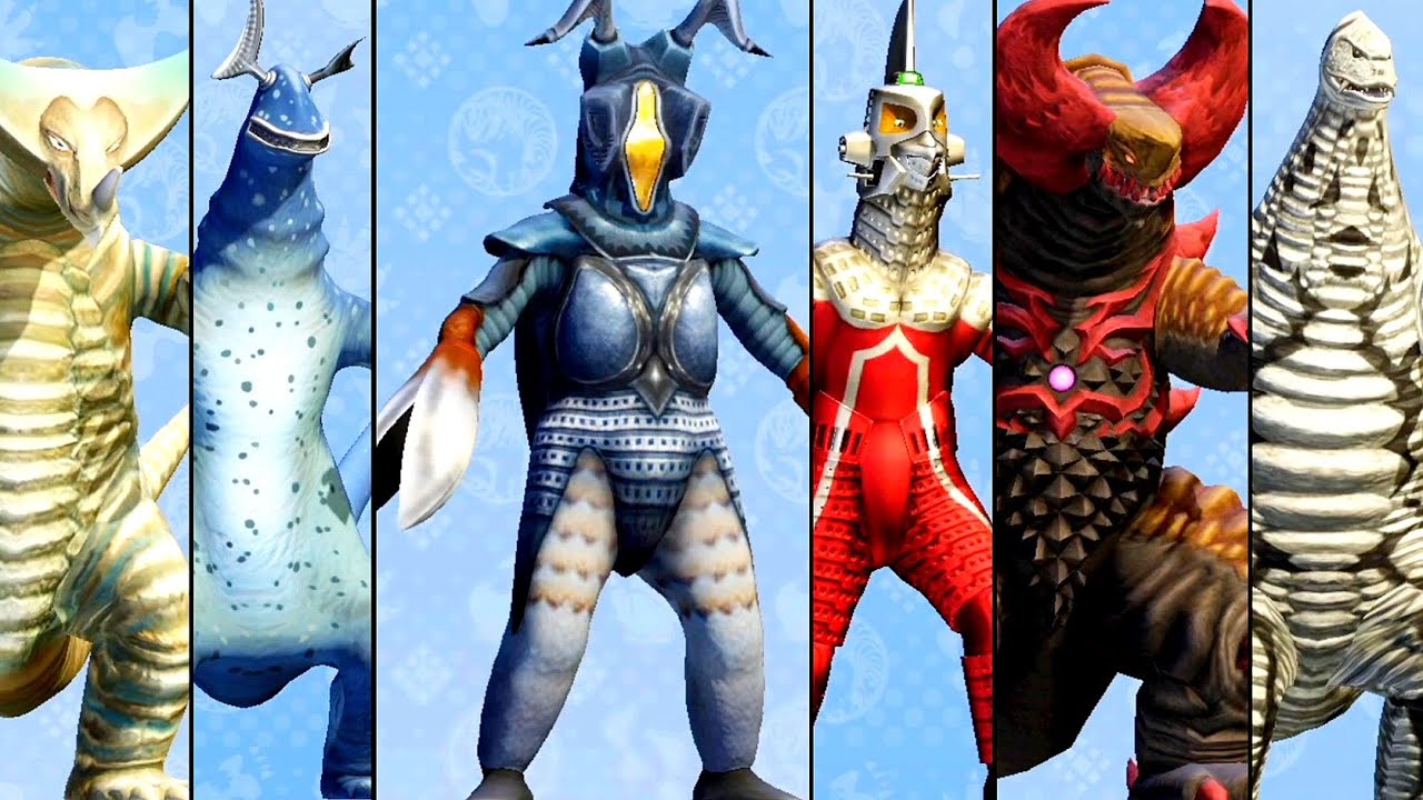 ウルトラアクションフィギュア バルタン星人・ゼットン・ゴモラ