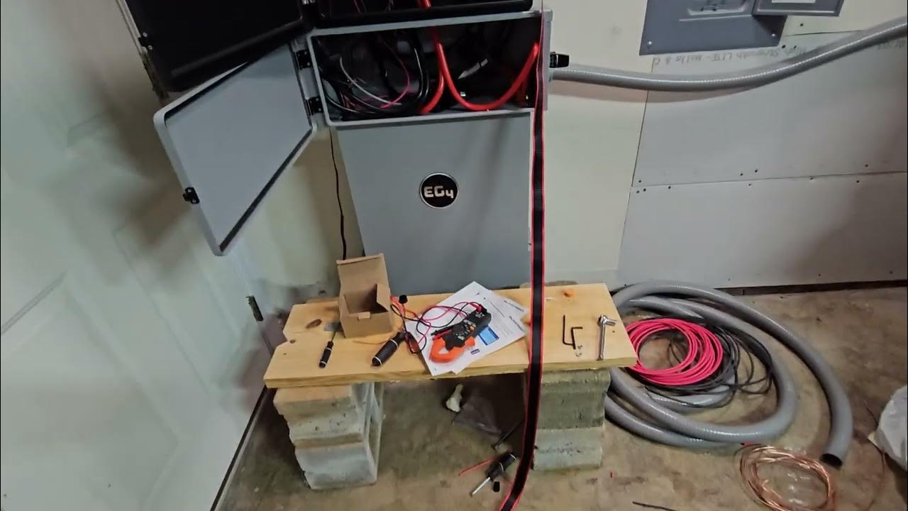 EG4 18Kpv Installed and Operating - YouTube