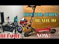 Full restoration  blade 10 d pro  james angelo tv  vlog 155