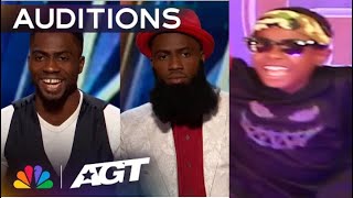 The contestant wons't give up/ Global Golden Buzzers from BGT  magicians 2023- Britain's got talent!