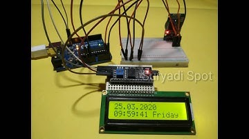 Arduino Uno Cara Buat Jam Digital