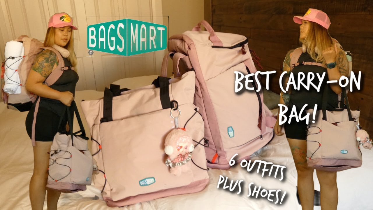 Best Carry On Bags| BagSmart Focus Duffle Backpack and Sport Tote