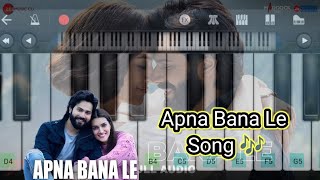 Apna Bana Le Song 🎶 - Arijit Singh | Mobile Piano 🎹 | Walkband App | Easy Piano 🎶 screenshot 4