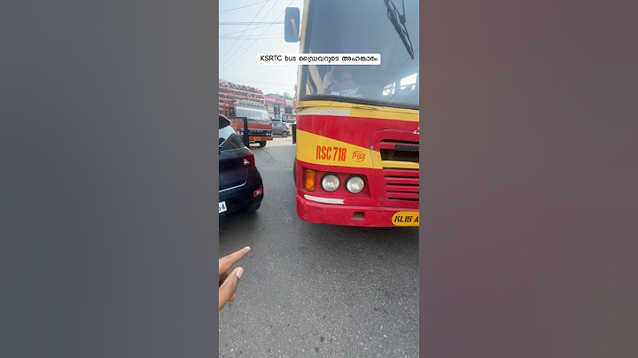 KSRTC BUS VARUMBO MARI NINILENGIL INGNE IRIKUM