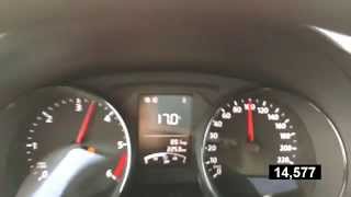 New volkswagen polo 2015 1.4 TDI acceleration