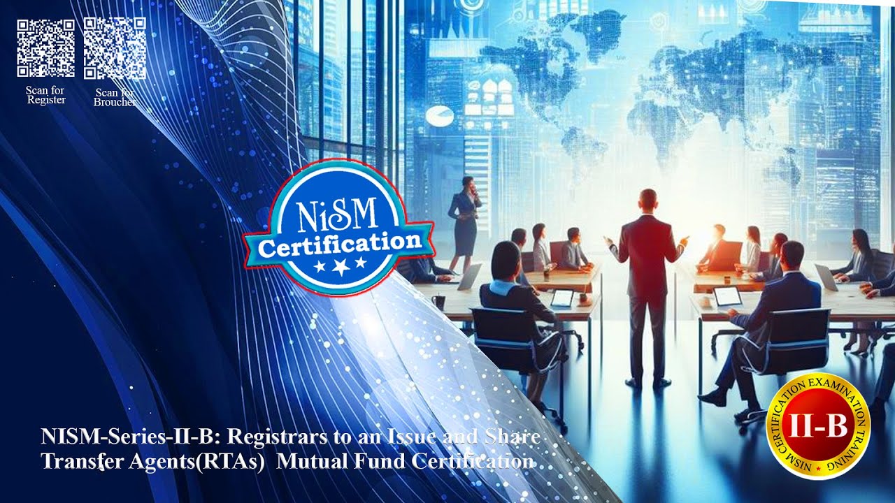 NISM-Series-II-B: Registrars & Transfer Agents – Mutual Fund Certificate | ICAPITAL Academy
