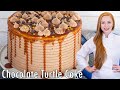 Chocolate Turtle Cake Recipe - Filled with CARAMEL & Pecans!