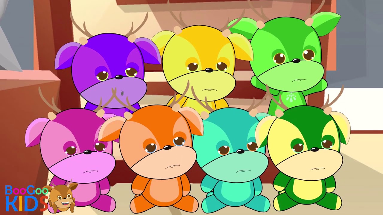 Ten in the bed Baby song Baby Deer Nursery Rhymes YouTube