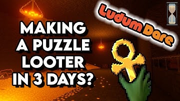 Making A Puzzle Looter Game - Ludum Dare 54 Devlog