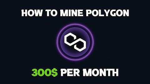 How To Mine Polygon (MATIC) | 300$ Per Month