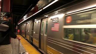 NYC Subway: Coney Island Bound R68 D Train @ 34th St - Herald Square
