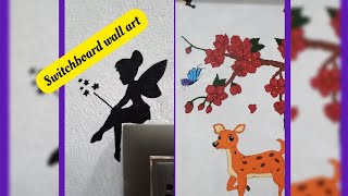 Wall paintings.....||Switch board wall art||.....