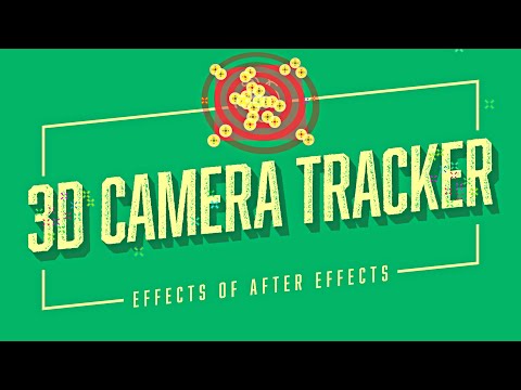 3D Camera Tracker | Effects of After Effects