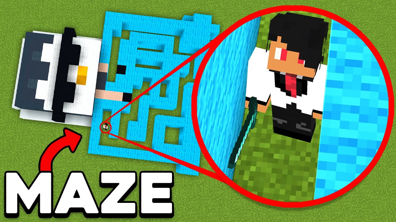 I Got Trapped In An ILLEGAL MAZE In This Minecraft SMP - YouTube