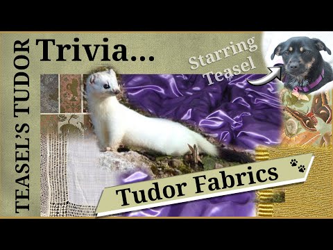 Teasel's Tudor Trivia - Tudor fabrics