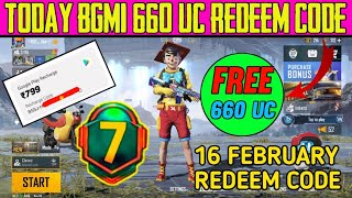 BGMI 660 UC REDEEM CODE TODAY || BGMI NEW REDEEM CODE || BATTLEGROUNDS MOBILE INDIA UC REDEEM CODE screenshot 3