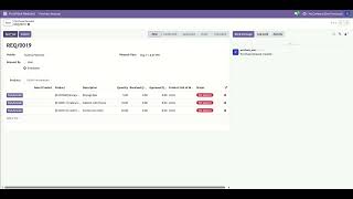 Purchase Request By Employees - Create Multiple RFQ/PO Button Odoo V19